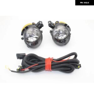 2個 車用ライトシート イビサ MK4 6J 2009 - 12 カー スタイリング フロントハロゲン フォグライト フォグランプ LED 電球 付き - light　and　wire
