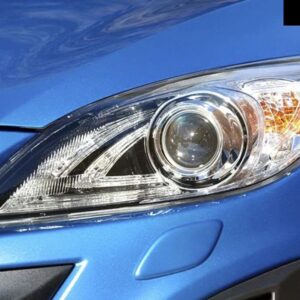 マツダ 3 BL 2009 - 13 RFリモートBLUETOOTH対応アプリマルチカラーRGB LEDエンジェルアイキット ハローリング - Xenon　Headlight