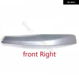 レクサス RX270 RX350 RX450H 2009 2010~2015 ルーフラックカバー シルバー ルーフバー ルーフレールエンドシェル 交換用 ラゲッジパックガード - Front Right