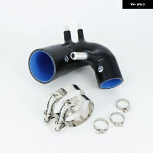 シリコン製インテークホース チューブ パイプ アバルト 500 595 695 T-JET エンジン 1.4L ギャレット 1446 ターボ コンペティツィオーネ / ツーリスモ / - K8-287 BLACK