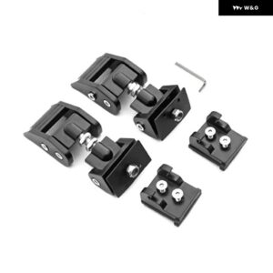 2個入り 車 エンジン フードラッチロックキャッチカバー キット ジープ ラングラー JK 2007-2018 JL JLU グラディエーター JT 2018-2021 オートアクセサリー - black