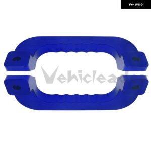 ルーフ グリップ ハンドル トヨタ ハイエース 2005-2018年式後期 運転席側 アルミ アームレスト 車ドア アームレスト 手すりカバー トリム 2個 - Blue