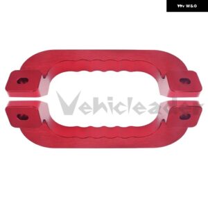 ルーフ グリップ ハンドル トヨタ ハイエース 2005-2018年式後期 運転席側 アルミ アームレスト 車ドア アームレスト 手すりカバー トリム 2個 - Red