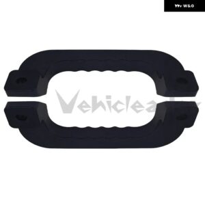 ルーフ グリップ ハンドル トヨタ ハイエース 2005-2018年式後期 運転席側 アルミ アームレスト 車ドア アームレスト 手すりカバー トリム 2個 - black