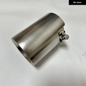 カーパーツ マフラー テールスロートサプレッサー テールビル ステンレス チタンブラック M2 M3 M4 M5 M6 BMW F87に適合 - sandblast 67mm-89mm