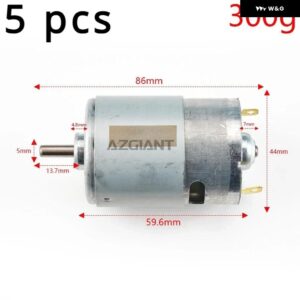 1個 OEM RS755VC-4540 4539 DC モーター 18V 8800RPM CCW 755 モーター 9V-36V - 5 pcs OEM Motor