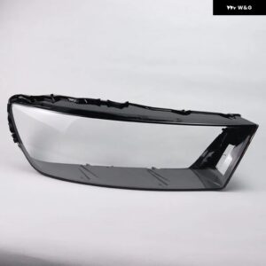 アウディ Q7 2016-2019 2017 2018 車用 ヘッドライト ヘッドランプ カバー シェルレンズ - 1pcs Right light