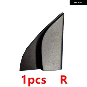 オートマチック車用フロントドア トリム モールディング トライアングル フレーム ホーンカバー キャップ 日産 MICRA K13 2010-2015 - 1pcs right R