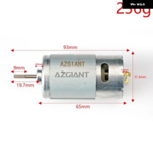 ベンツ W140 S300 S320 S400 S500 S600 ドア吸引 ポンプ モーター ドアロック ポンプ 制御 モーター 真空 PSE HC555HP-600060 12V 5700RPM - D shaft 2