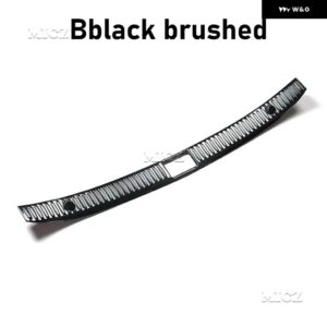 メルセデス ベンツ C クラス W205 C200L 260L 2015-2021 車用 ステンレス リア バンパー プロテクター トランク ドアプレート カバー トリム - B Inside