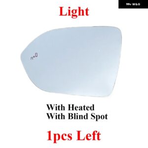 外側ドア バックミラー ウィンカーランプ インジケーター ライト ブラインド スポット ヒーテッドガラスレンズ CHERY EXEED RX STELLAR 2023-2024 - 1x Blind Spot Lens L