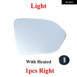 外側ドア バックミラー ウィンカーランプ インジケーター ライト ブラインド スポット ヒーテッドガラスレンズ CHERY EXEED RX STELLAR 2023-2024 - 1pc Heated Lens R
