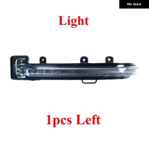 外側ドア バックミラー ウィンカーランプ インジケーター ライト ブラインド スポット ヒーテッドガラスレンズ CHERY EXEED RX STELLAR 2023-2024 - 1pc Light L