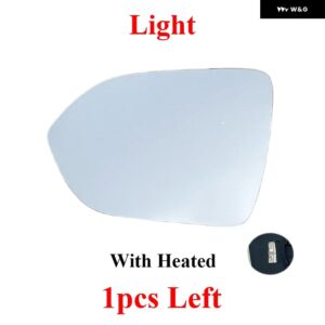 外側ドア バックミラー ウィンカーランプ インジケーター ライト ブラインド スポット ヒーテッドガラスレンズ CHERY EXEED RX STELLAR 2023-2024 - 1pc Heated Lens L
