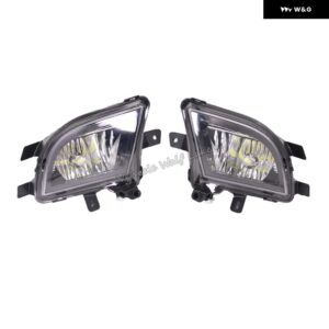 VW ジェッタ 6 A6 MK6 2015 - 18 カー スタイリング フロント バンパー LED フォグライト ランプ + ワイヤー + グリル カバー + スイッチ - Pair LED Light