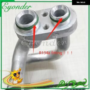 A/C AC エバポレーター コア 冷却コイル いすゞ D-MAX DMAX ピックアップ ピックアップ 2.5 3.0 KB250 ロデオ トルーパー 8981393762 8-98291531-0 - R134a fitting