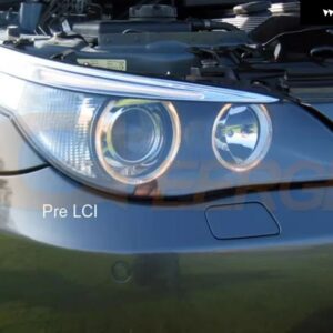 BMW E60 E61 M5 PRE LCI 2003 - 07 超高輝度 CCFL エンジェルアイキット ハローリング - pre LCI Xenon