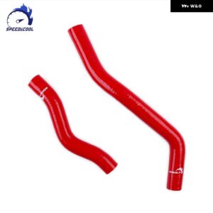 2001-2005 ホンダ シビック DX LX D17 1.7L 2002 2003 2004 シリコン ラジエーター クーラント パイプ チューブ ホースキット - Red