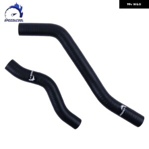 2001-2005 ホンダ シビック DX LX D17 1.7L 2002 2003 2004 シリコン ラジエーター クーラント パイプ チューブ ホースキット - Matt Black