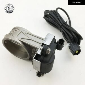 電動排気 バルブ コントローラ ーキット 2.0インチ/2.5インチ/2.5インチ/2.75インチ/3インチ デュアルリターンエアダウンスパウト2個付き - 51mm