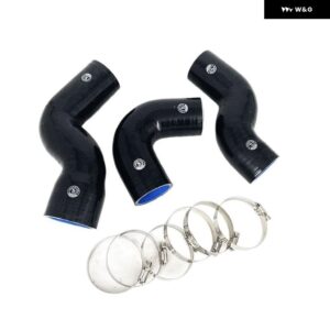 ランドローバー ディスカバリー II 2 TD5 シリコン ターボインタークーラーホースキット チューブ パイピング - K8-288 black