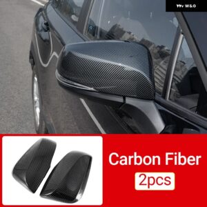 トヨタ カローラ クロス XG10 2021 - 24 2025 ハイブリッドカー サイド バックミラー キャップ カバー シェル トリム 外装 アクセサリー - Carbon Fiber