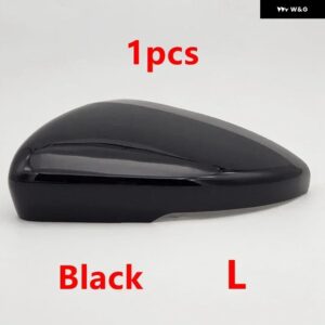 車用リバースバックミラー アセンブリ カバー /ウィンカー/ランプリアビューレンズ フレーム SAIC ROEWE I5 NEW MG5 2020 2021 - 1pcs black cover L