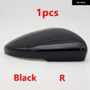 車用リバースバックミラー アセンブリ カバー /ウィンカー/ランプリアビューレンズ フレーム SAIC ROEWE I5 NEW MG5 2020 2021 - 1pcs black cover R