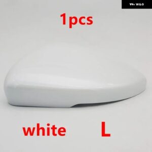 車用リバースバックミラー アセンブリ カバー /ウィンカー/ランプリアビューレンズ フレーム SAIC ROEWE I5 NEW MG5 2020 2021 - 1pcs white cover L