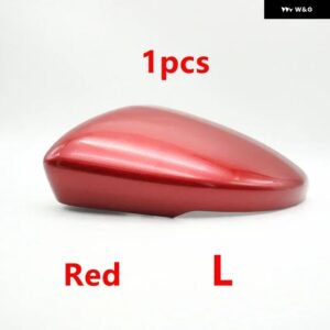 車用リバースバックミラー アセンブリ カバー /ウィンカー/ランプリアビューレンズ フレーム SAIC ROEWE I5 NEW MG5 2020 2021 - 1pcs red cover L