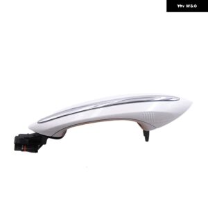 BMW F07 F10 F06 F11 F01 F03 51217231931 51217231932 51217231933 51217231934 フロント リア 右 左 ドアハンドル パールホワイト - Pearl WH Front Right