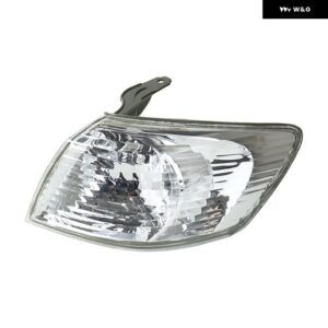トヨタ カムリ SXV20 2.2 2000-2002 車用 フロントサイド コーナーライト ウィンカー インジケーター サイドマーカー パーキング ランプ 電球 なし - Only Left