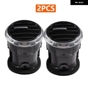 エアコン AC 暖房 グリル ディフューザー センター パネル アウディ TT TTS MK2 8J 2007-2014 フロントダッシュ ダッシュボード エアベント 8J0820901 - 2PCS