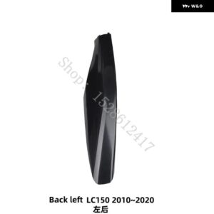 トヨタ プラド LC120 / LC150 2003 2004~2020 ルーフラックカバー シルバー ルーフバー ルーフレールエンドシェル 交換用 ラゲッジパックガード - Back left LC150