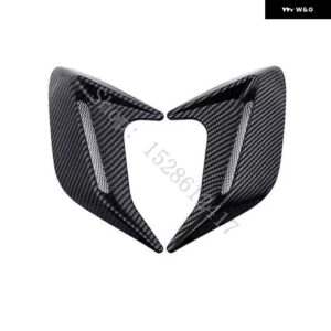 ゼネラルモーターズ サイド 装飾 エアインレット シャークフィン シミュレーションエア アウトレット エンジン フード フェイクエア アウトレット - Carbon Look