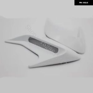 ゼネラルモーターズ サイド 装飾 エアインレット シャークフィン シミュレーションエア アウトレット エンジン フード フェイクエア アウトレット - WHITE
