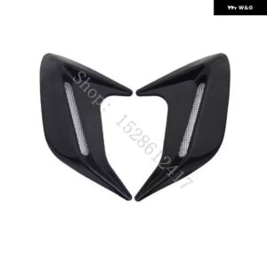 ゼネラルモーターズ サイド 装飾 エアインレット シャークフィン シミュレーションエア アウトレット エンジン フード フェイクエア アウトレット - black