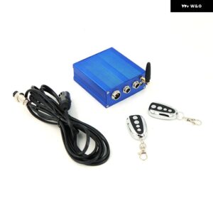 カーアクセサリー 電動排気 バルブ コントローラ ー ボックス +ワイヤレス+2 リモコン +ワイヤー ハーネス 排気キャットバックダウン パイプ HU-CUT001A-DZ - Controller