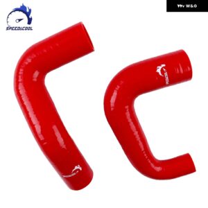 2004-2007 スマート フォーツー ロードスター 0.8L ディーゼルターボ シリコンターボホースキット - Red