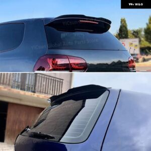 リアルーフスポイラー ウイング アウディ A3 スポーツバック 8P フェイスリフト 2004-2013 グロスブラック カーリアテールウィングデコレーション 汎用 - Matte Black