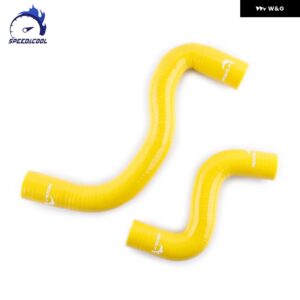 2000-2015 プジョー 206 1.4L 1.6L 車用シリコン ラジエーター 冷却 パイプ チューブ ホースキット - Yellow