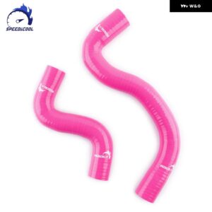 2000-2015 プジョー 206 1.4L 1.6L 車用シリコン ラジエーター 冷却 パイプ チューブ ホースキット - Pink