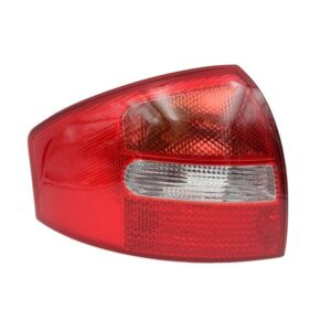 アウディ A6 C5 サルーンセダン 2003 2004 2005 リア テールライト ストップランプ ブレーキライト ブレーキストップランプ ハウジング 電球 なし - Left