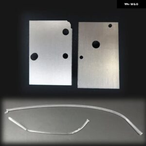 アウディ A3 S3 2016-2020 車用 LED ヘッドライト DRL デイタイム ランニングライト ガイド回路基板 ライト マイクロチップ 光源ボード - 4X Left