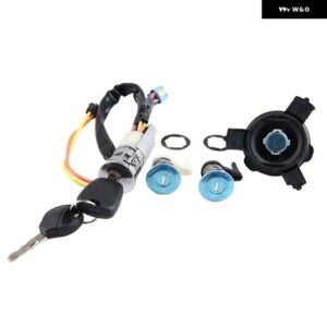 適合 シトロエン C2 プジョー 206 207 イグニッション ロック 車ドアロック 燃料タンクロック フルカーロック 車ロック シリンダー チップなし - Peugeot