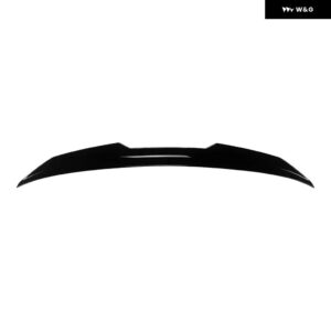 BMW 4シリーズ F32 2014-2020 PSMテールウィングカーテールウィング固定ウインドスポイラー リアウィング カスタム 装飾 アクセサリー - Glossy Black