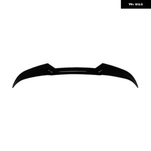 車用リアスポイラー ウィング トランク リップ テール トランク スポイラー トリム BMW 1シリーズ F40 Mスポーツ 2019-2024 ブレード スタイル 車 外装 - Glossy Black