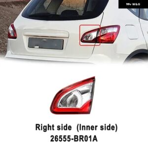 テールライト リア ブレーキライト ウィンカーライト フォグランプ テールランプ 日産 キャシュカイ 2008-2015 EU バージョン 26550-BR00A - Right Inner