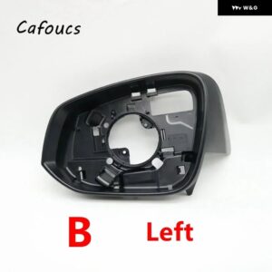 自動リバースバックミラー カバー ベースシェル ウィンカーライト ガラスレンズ フレーム ロアキャップ トヨタ シエナ2021 - 23 - B Frame left