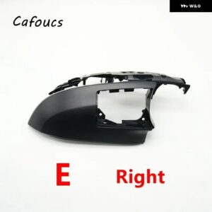 自動リバースバックミラー カバー ベースシェル ウィンカーライト ガラスレンズ フレーム ロアキャップ トヨタ シエナ2021 - 23 - E Lower cap R